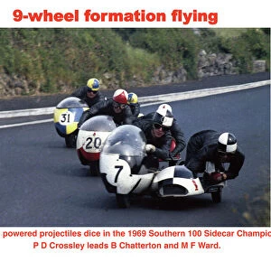9-wheel formation flying
