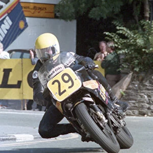 Adam Woodhall (Suzuki) 1987 Senior Manx Grand Prix