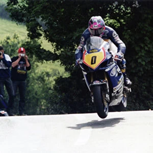 Adrian Archibald at Ballaugh Bridge, 2003 Senior TT