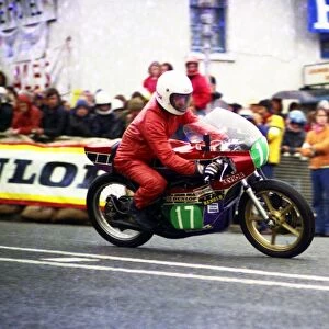 Alain Terras (Yamaha) 1977 Junior TT