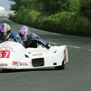 Alan Bale & Mark Woodley (Honda) 1992 Sidecar TT