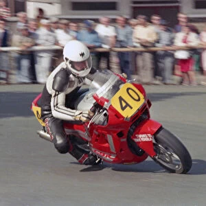 Alan Burman (Honda) 1987 Senior Manx Grand Prix