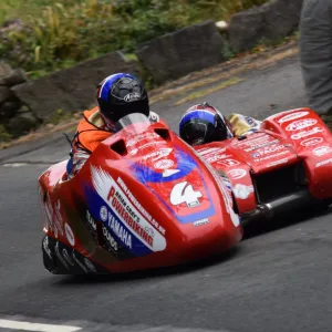 Alan Founds & Jake Lowther (LCR Yamaha) 2018 Southern 100