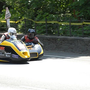 Alan Langton & Tim Dixon (Baker Yamaha) 2008 Sidecar TT