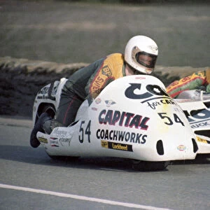 Alan May & Micky Gray (Capital Yamaha) 1983 Sidecar TT