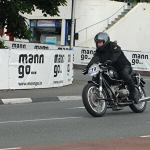 Alan Payne (BMW) 2013 Classic TT Parade Lap