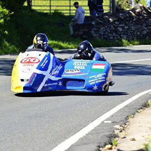 Alan Warden & Stuart Clark (AWR Yamaha) 2015 Sidecar TT