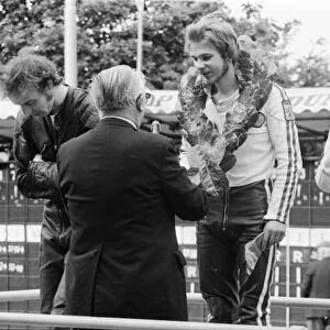 Alec Swallow, Cliff Paterson & Bob Jackson 1978 Lightweight Manx Grand Prix