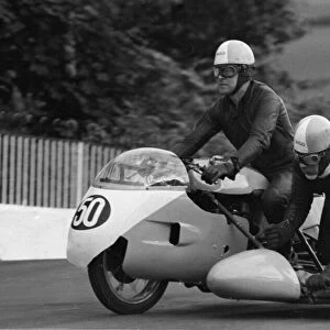 Alex Aitken & L Chapman (Norton) 1968 500 Sidecar TT