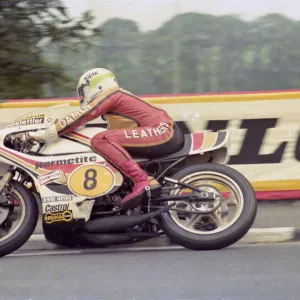 Alex George (Yamaha) 1976 Senior TT