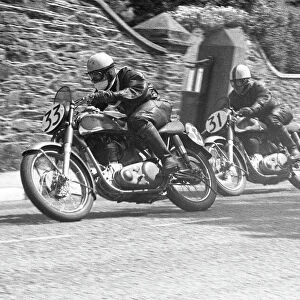 Alf Hagon (Norton) & Sam Seston (Norton) 1953 Senior Clubman TT