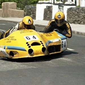 Alistair Lewis & Bill Annandale (Suzuki) 1985 Sidecar TT