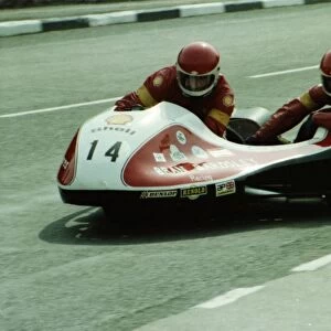 Allan Steele & Colin Bairnson (Bardsley Yamaha) 1980 Sidecar TT