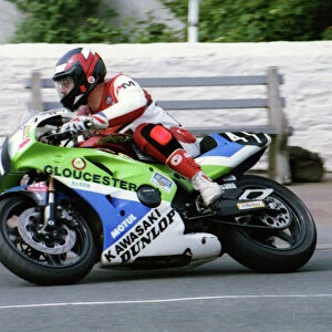 Allan Warner (Kawasaki) 1992 Supersport 400 TT