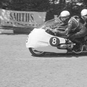 Alwyn Ritter & Edwin Blauth (BMW) 1960 Sidecar TT