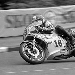 American Pat Hennen (Suzuki) 1977 Senior TT