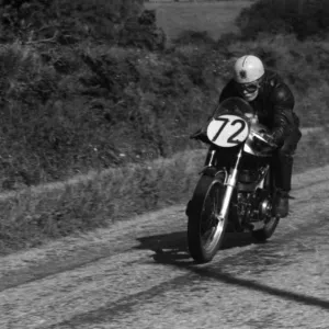 Bill Anderson (Norton) 1957 Junior Manx Grand Prix