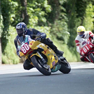 Andrew Marsden (Triumph) & Marc Dufour (Ducati) 2002 Production 1000 TT