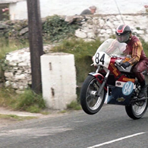 Andy Cooper (Spondon Yamaha) 1980 Junior Manx Grand Prix