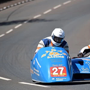 Andy King & Alun Thomas (Lumley Ireson) 2019 Sidecar TT