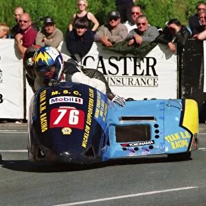 Andy Kinsella & Ian Armstrong (Baker Honda) 1999 Sidecar TT