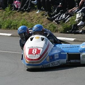 Andy Laidlow & Patrick Farrance (LCR Suzuki) 2007 Sidecar TT