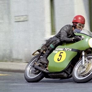 Angelo Bergamonti leaves Parliament Square, 1969 Senior TT
