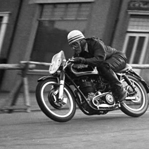 Arnold Jones (AJS) 1956 Junior TT