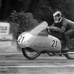 Arthur Wheeler (Guzzi) 1956 Lightweight TT