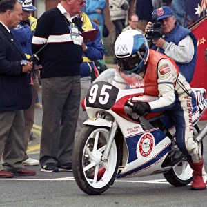 Aubrey McCauley (Honda) 1990 Ultra Lightweight TT