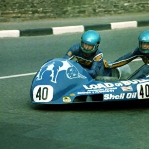 Axel von Berg & Werner Kraak (LCR Yamaha) 1982 Sidecar TT