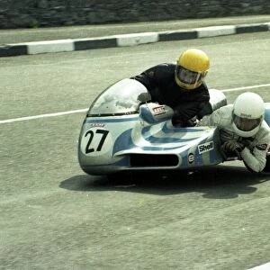 Barrie Moran & Ron Hardy (M B Konig) 1980 Sidecar TT