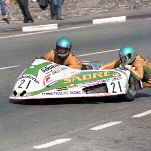 Barry Brindley & Chris Jones (Sabre) 1984 Sidecar TT