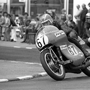 Barry Sims (Difazio Suzuki) 1975 Senior Manx Grand Prix