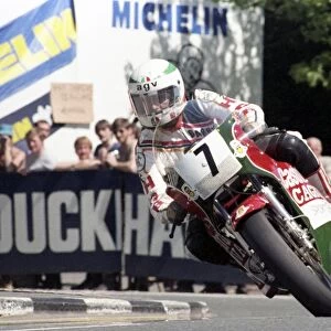 Barry Woodland (Ducati) 1985 Formula One TT