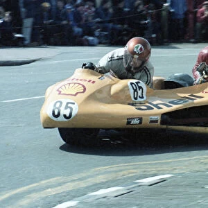 Benny Lysen & Poul Jorgensen (Yamaha) 1981 Sidecar TT