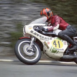 Bernard Murray (Dugdale Maxton Yamaha) 1974 Senior Manx Grand Prix