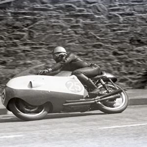 Bob Brown (Gilera) 1957 Junior TT