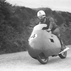 Bob Brown (NSU) 1957 Lightweight TT