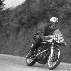 Bob Dowty (Norton) 1955 Senior Manx Grand Prix