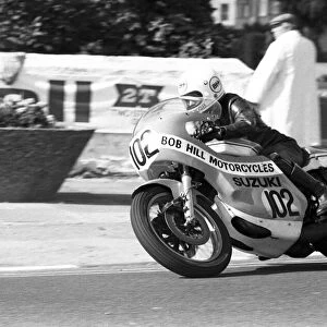 Bob Hill (Suzuki) 1977 Senior Manx Grand Prix