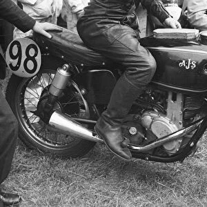 Bob McIntyres 1952 Manx Grand Prix AJS