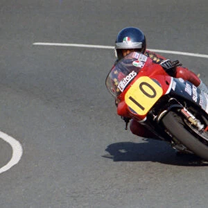 Bob Wright (Suzuki) 1987 Senior Manx Grand Prix