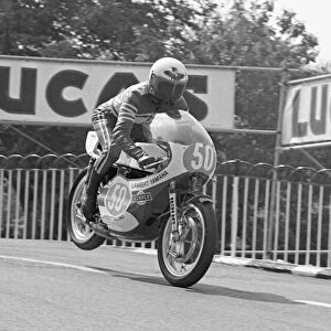 Bill Bowman (Lambert Yamaha) 1976 Junior TT