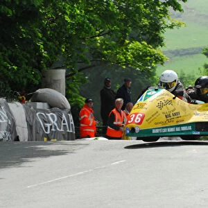 Brian Alflatt & Heath Lane (Suzuki) 2012 Sidecar TT