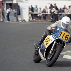 Brian Appleton (Suzuki) 1986 Senior Manx Grand Prix