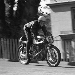 Brian Carr (Norton) 1961 Senior Manx Grand Prix