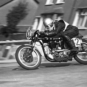Brian Hunter (FBS) 1958 Senior Manx Grand Prix