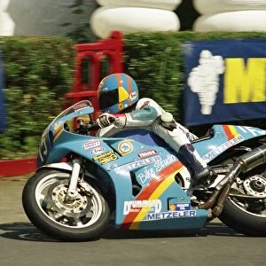 Brian Morrison (Honda) at Ballacraine; 1988 Production B TT