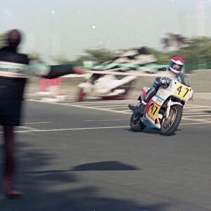 Brian Raynor (Yamaha) 1987 Senior Manx Grand Prix